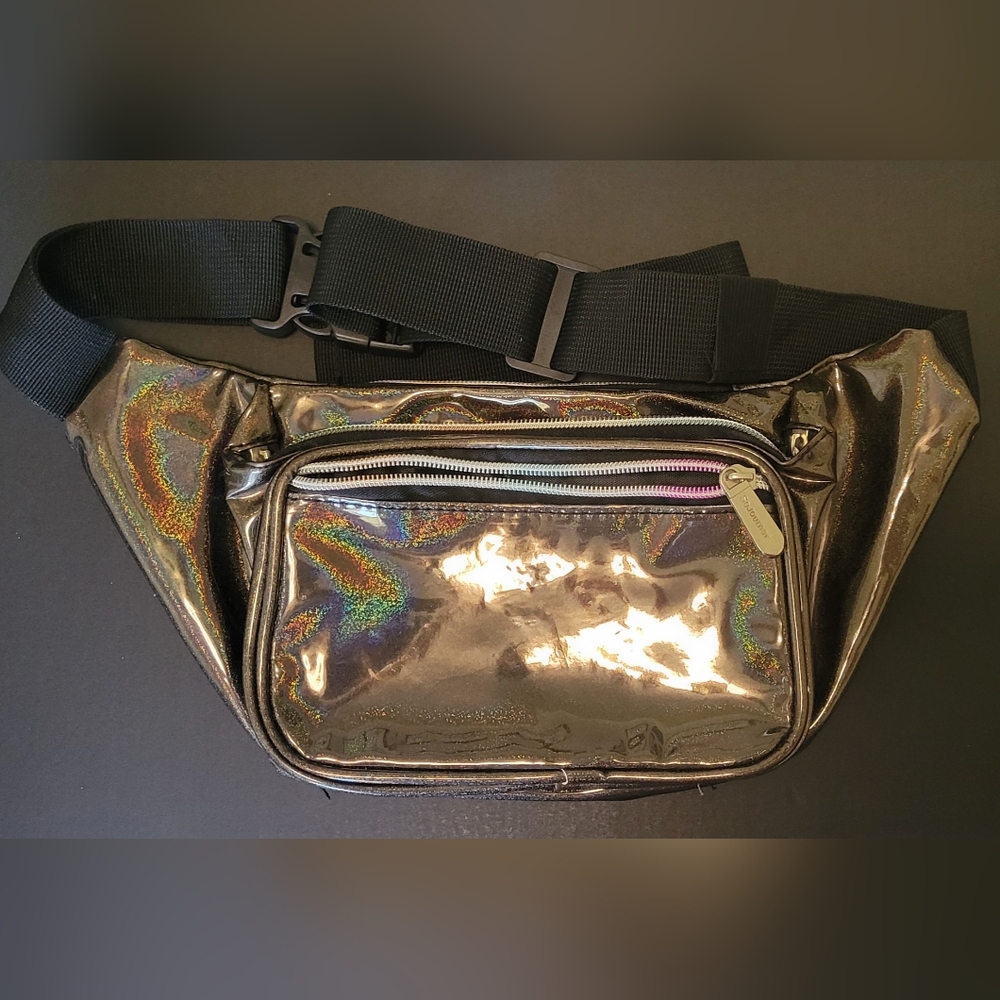 COPY - Fanny pack, holographic brown